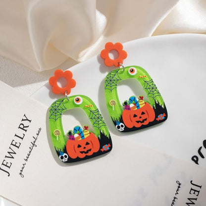 Halloween Acrylic Drop Earring