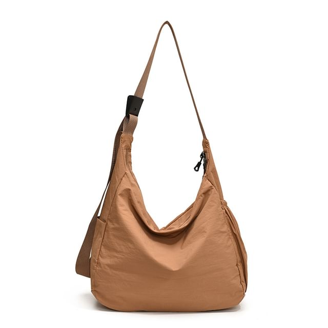 Plain Crossbody Nylon Bag