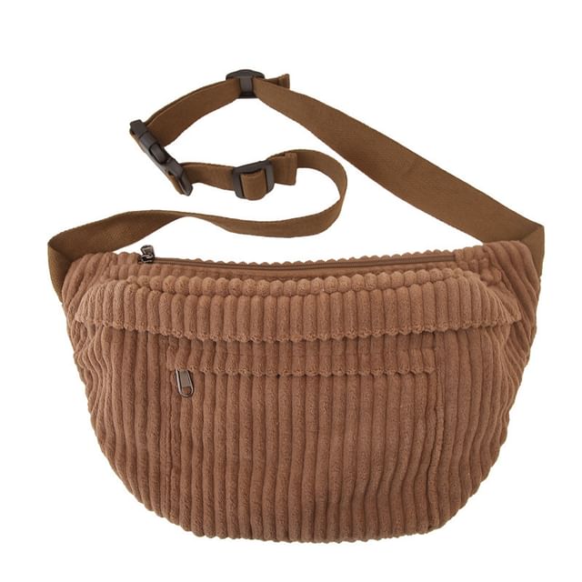 Corduroy Bag Belt Plain
