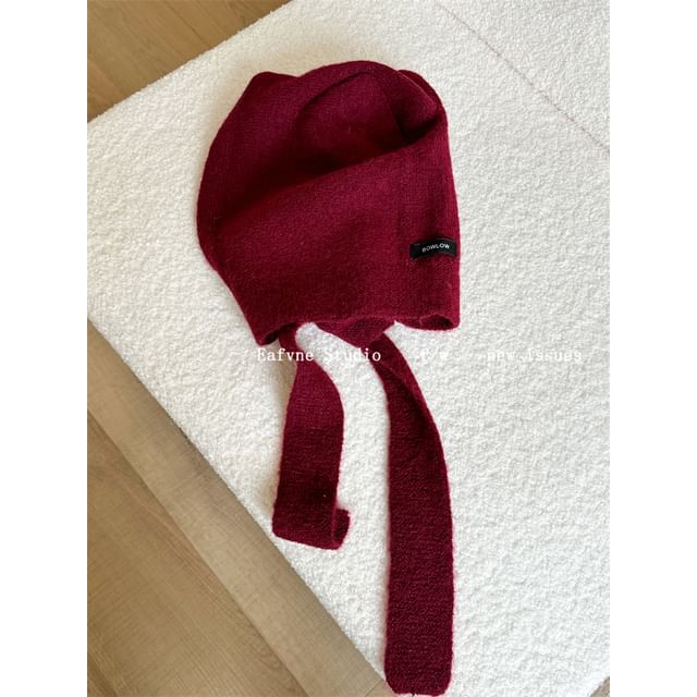 Bonnet Hat Knit Cat Ear
