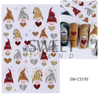 Elf Nail Art Stickers (Various Designs)