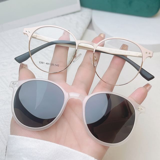 Sunglasses Frame Round