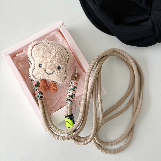Plush On Clip Lanyard Phone Cartoon