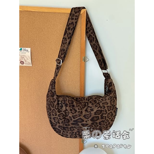 Leopard Print Crossbody Bag