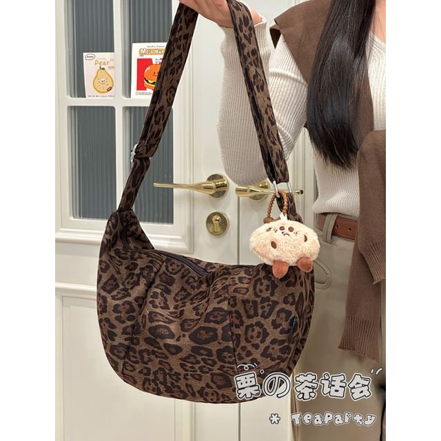 Leopard Print Crossbody Bag