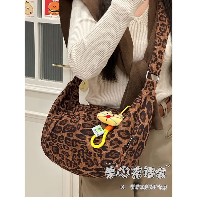 Leopard Print Crossbody Bag