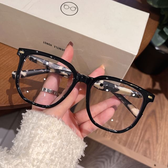 Blue Glasses Square Blocking Light