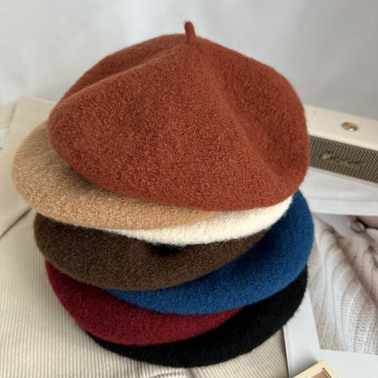 Beret Woolen Plain