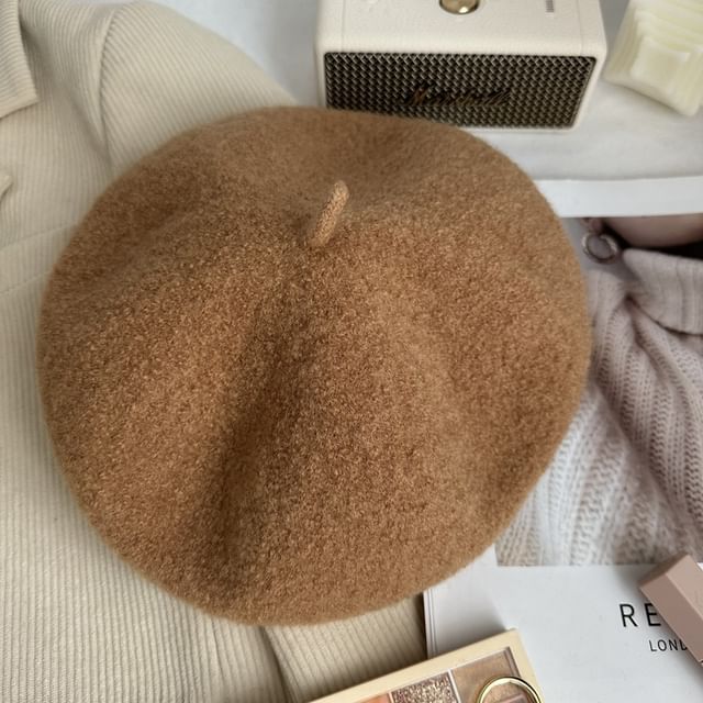 Beret Woolen Plain