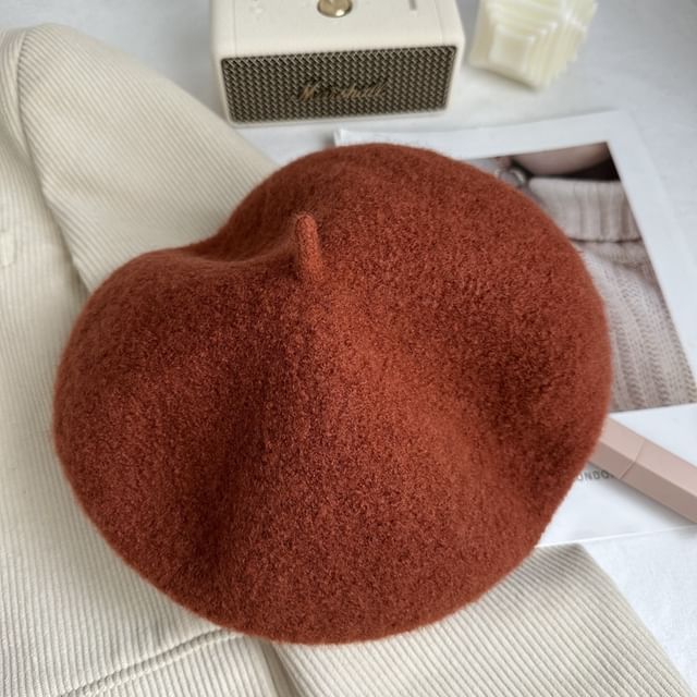 Beret Woolen Plain