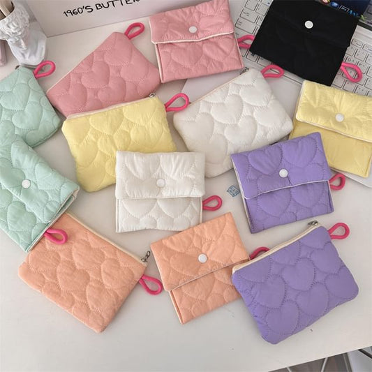 Quilted Sanitary Pouch