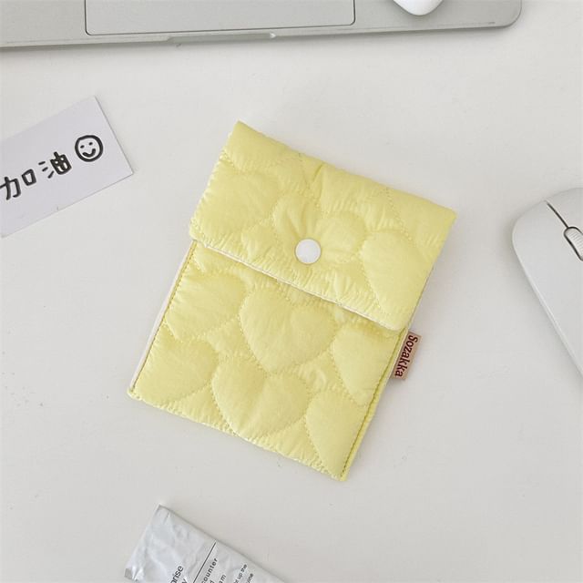 Quilted Sanitary Pouch