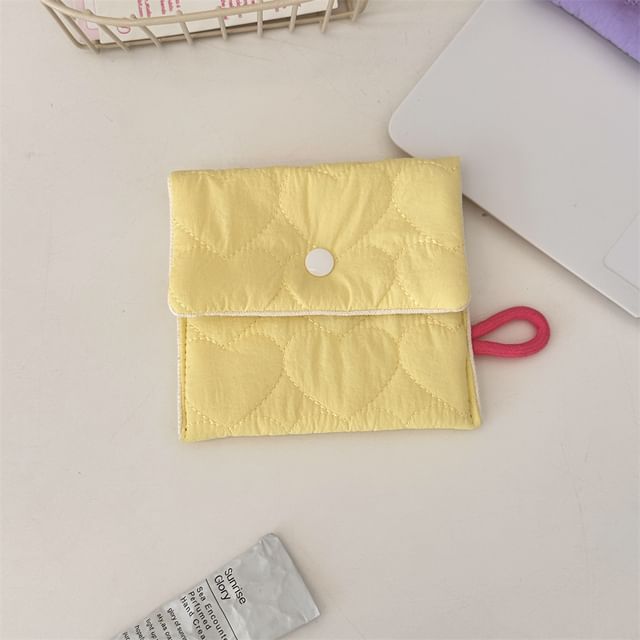 Quilted Sanitary Pouch