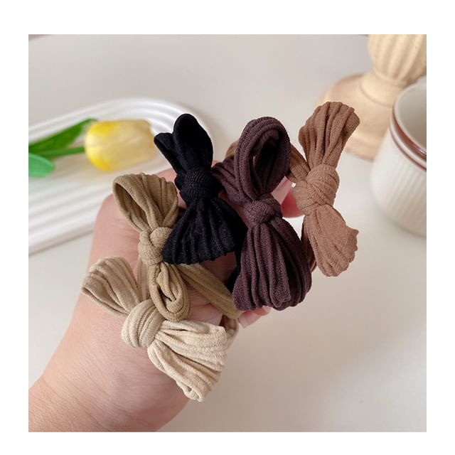 Bowknot Hair Tie Set