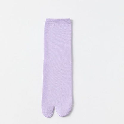 Plain Split Toe Socks