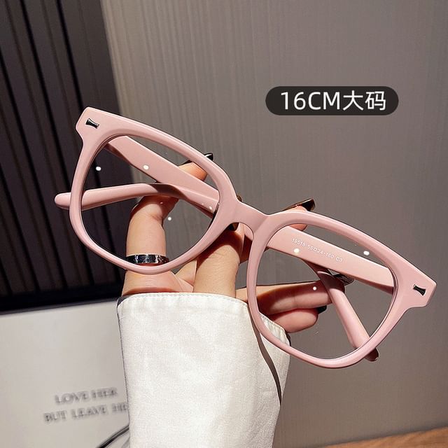 Light Blocking Glasses Square Blue