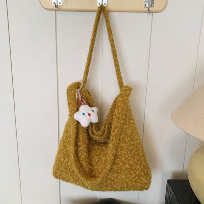 Plain Woolen Tote Bag