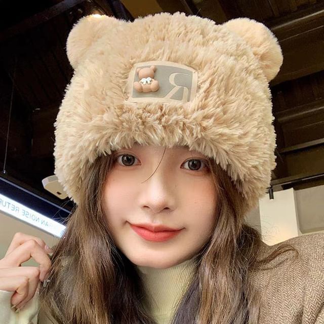 Tone Hat Bear Two / Fluffy