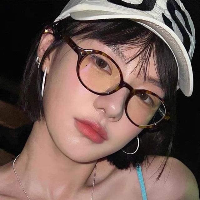 Round Plain Eyeglasses