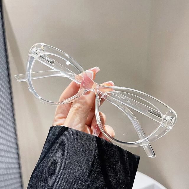 Cat Eye Plain Eyeglasses