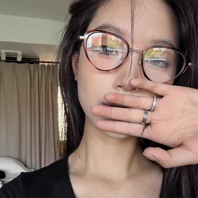 Eye Cat Eyeglasses Plain