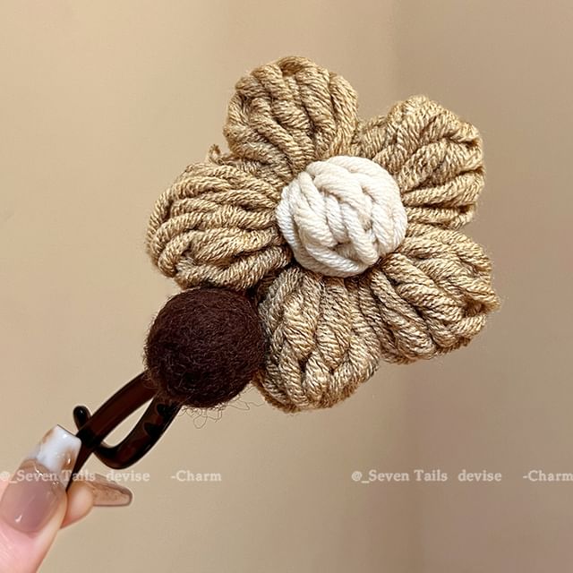 Flower Hair Clip