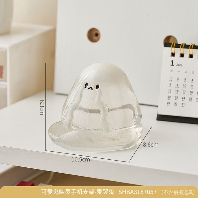 Ghost Resin Ornament / Desktop Phone Stand / Set (Various Designs)