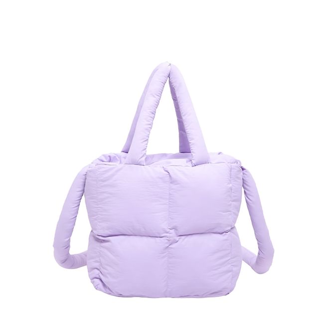 Crossbody Plain Bag Puffer