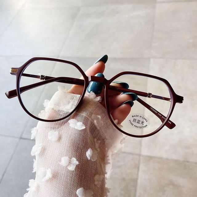 Geometric Glasses Blue Light Blocking
