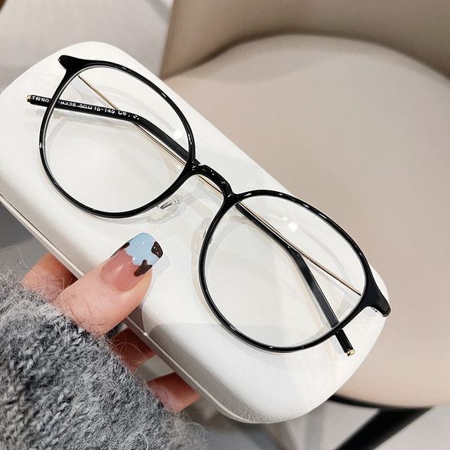 Blocking Glasses Round Light Blue