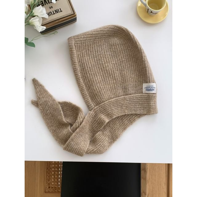 Wool Applique Balaclava