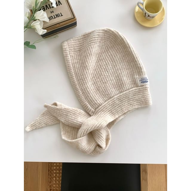 Wool Applique Balaclava