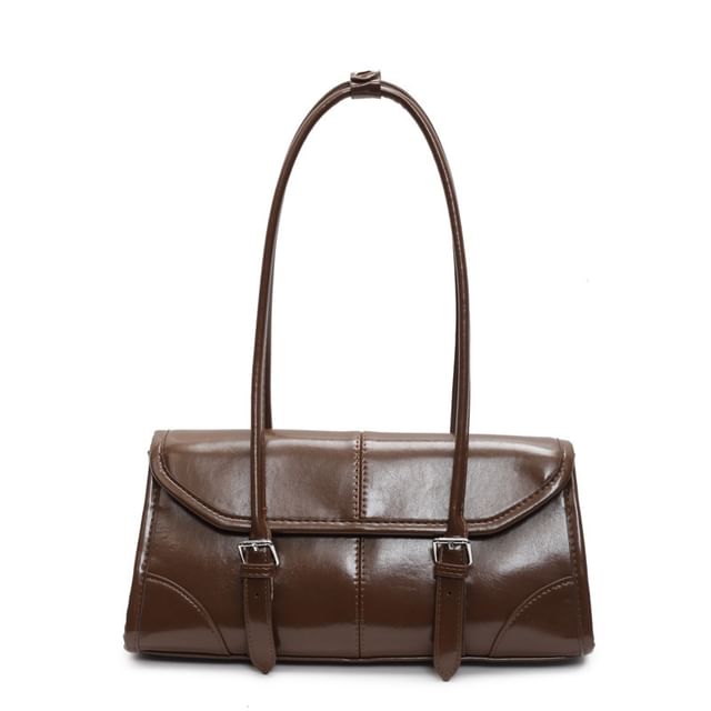 Bag Flap Faux Leather Tote