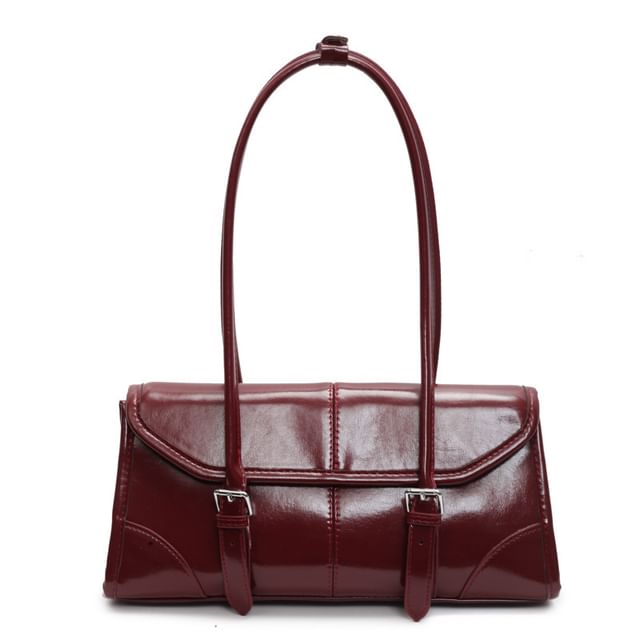 Bag Flap Faux Leather Tote