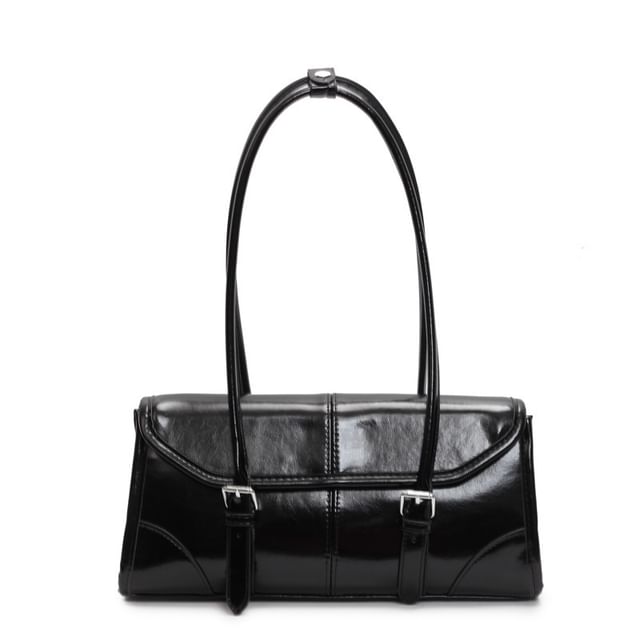 Bag Flap Faux Leather Tote