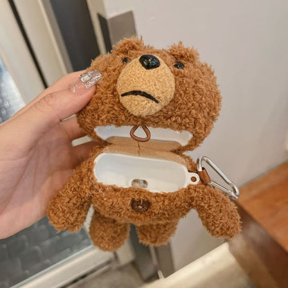 Bear Plush AirPods / Pro Earphone Case Skin