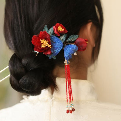 Floral Hair Pin / Hair Clip