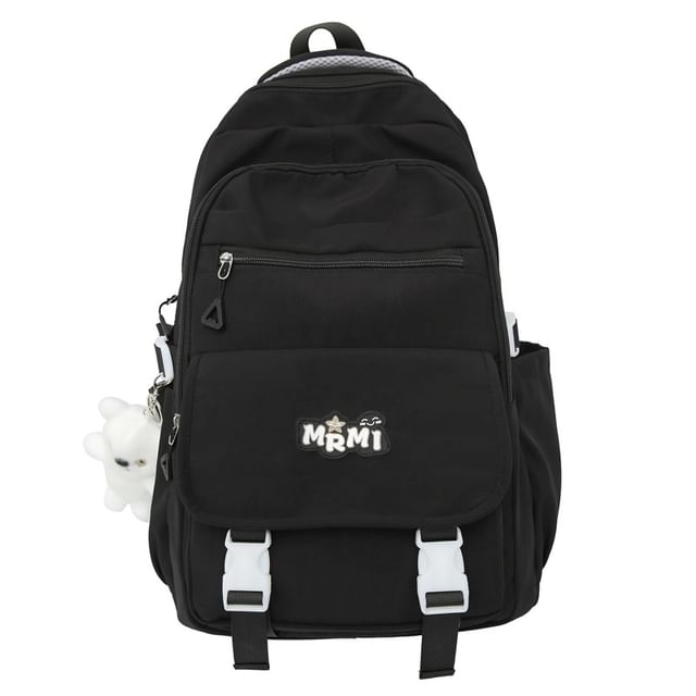 Bag Lettering Set / Applique Nylon Buckled Backpack Charm