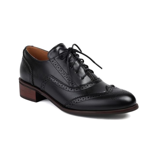 Brogue Wingtip Oxfords