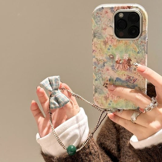 Set Phone / Strap Case Rabbit