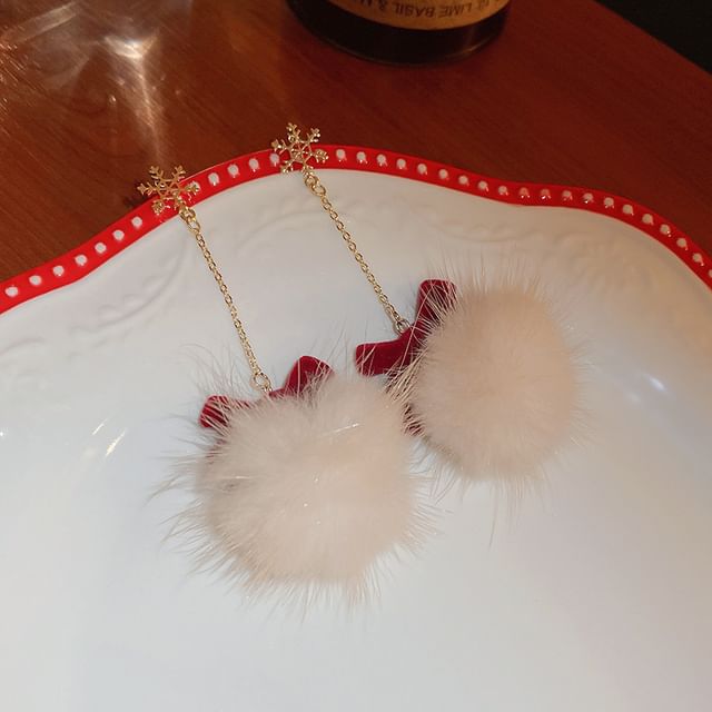 Earring Stud Designs) Dangle / (Various Drop Bow