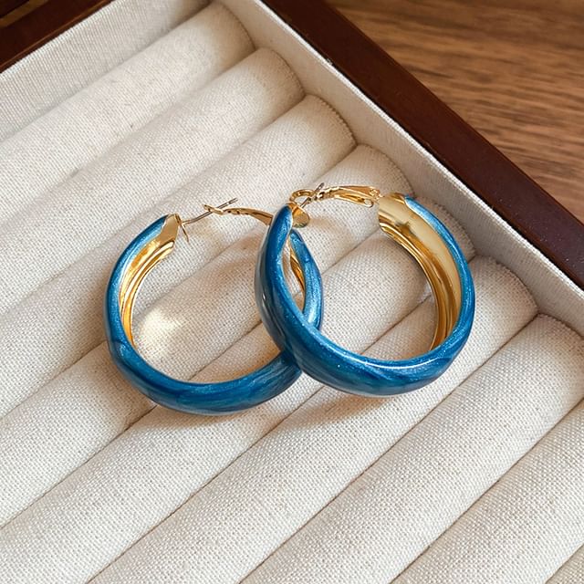 Earring Hoop Glitter