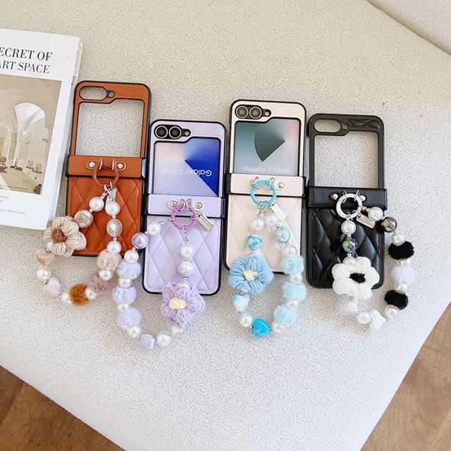 Strap Floral Phone Case