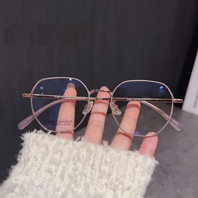 Frame Hexagon Eyeglasses