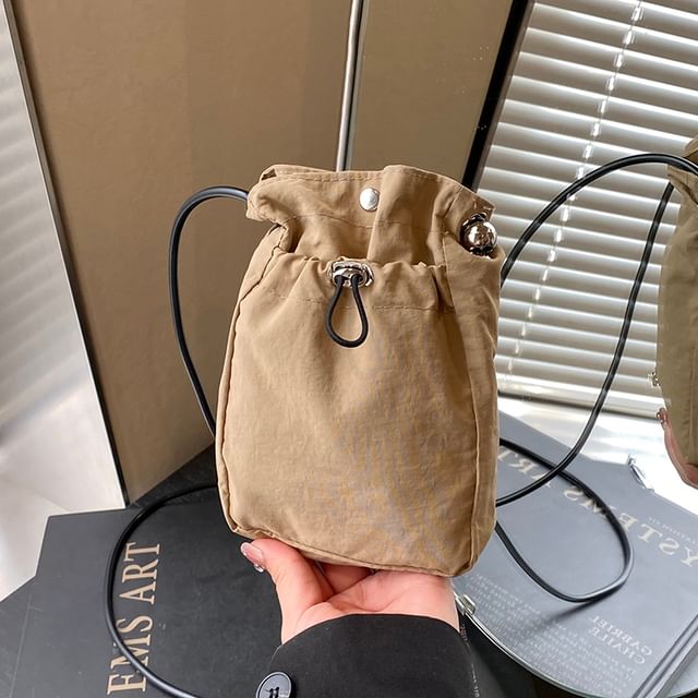 Bucket Plain Drawstring Bag