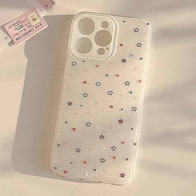 Phone Glitter Case Star