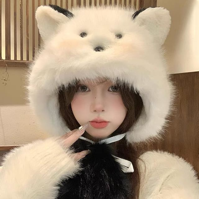 Hat Animal Cartoon Fluffy