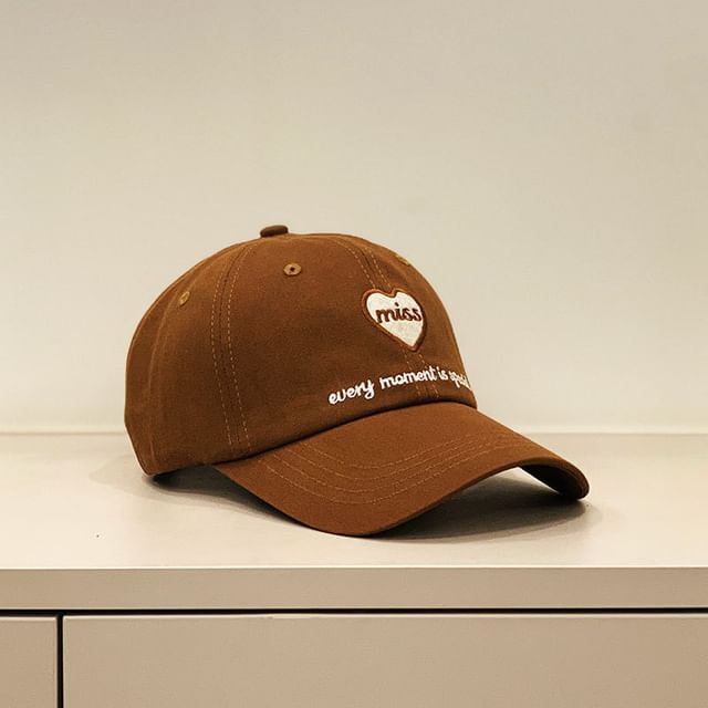 Cap Embroidered Heart