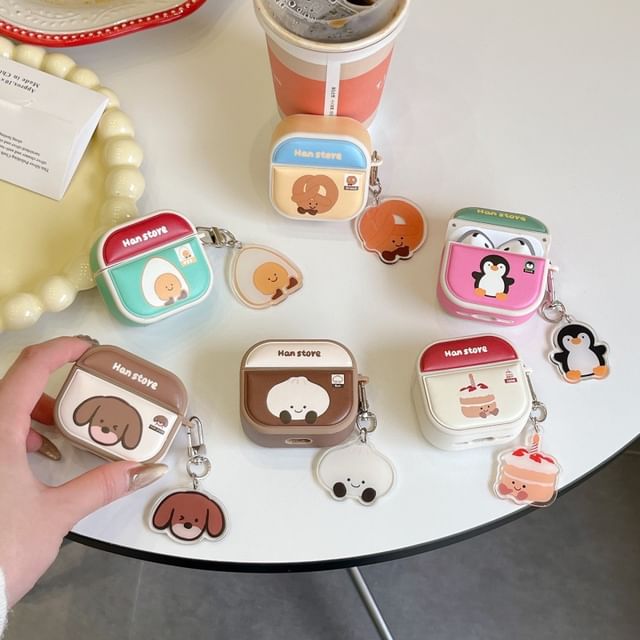 with Cartoon Earphone Pro AirPods Charm Skin / Case