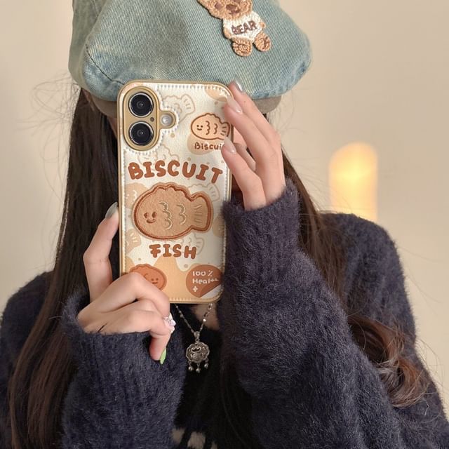 Case Bakery Phone Embroidered